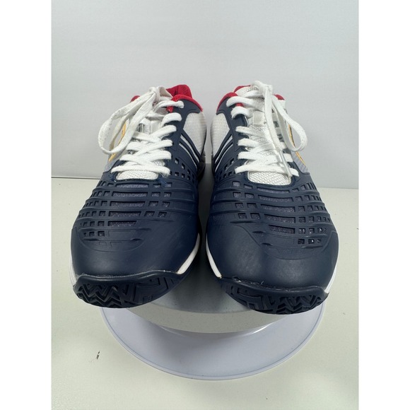 Fila Energized Tennis Shoes White‎ Navy Red Lace Up Athletic Men Size 11.5 main image 11